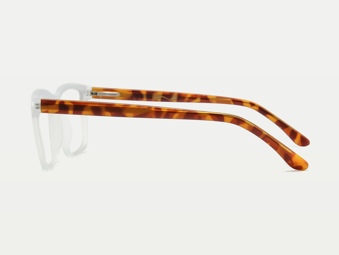 Gary | Flexible Lightweight  Eco-friendly TR90 Rectangular Eyeglasses