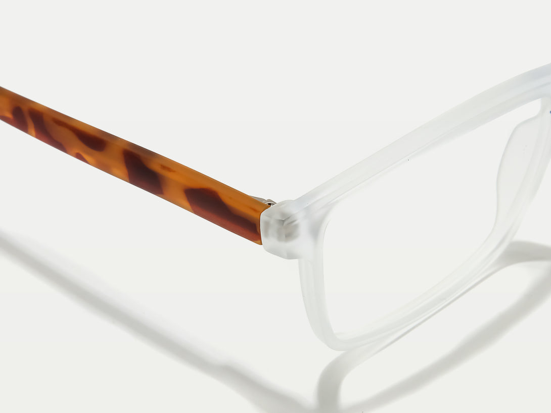 Gary | Flexible Lightweight  Eco-friendly TR90 Rectangular Eyeglasses