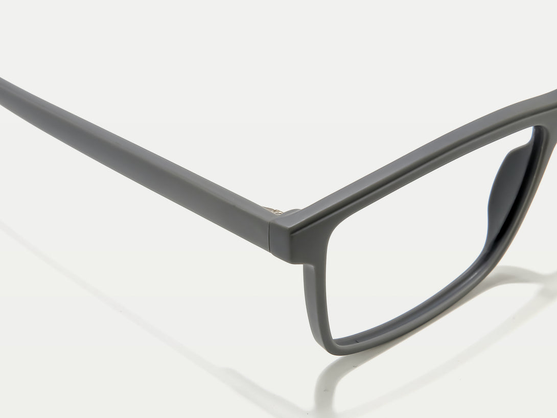 Gary | Flexible Lightweight  Eco-friendly TR90 Rectangular Eyeglasses