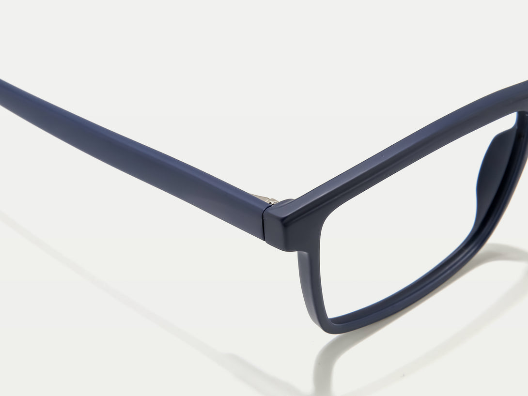 Gary | Flexible Lightweight  Eco-friendly TR90 Rectangular Eyeglasses
