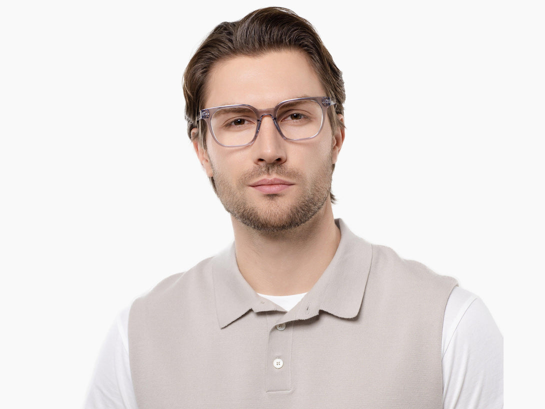 Ollie | Flexible Lightweight Eco-friendly TR90 Square Eyeglasses