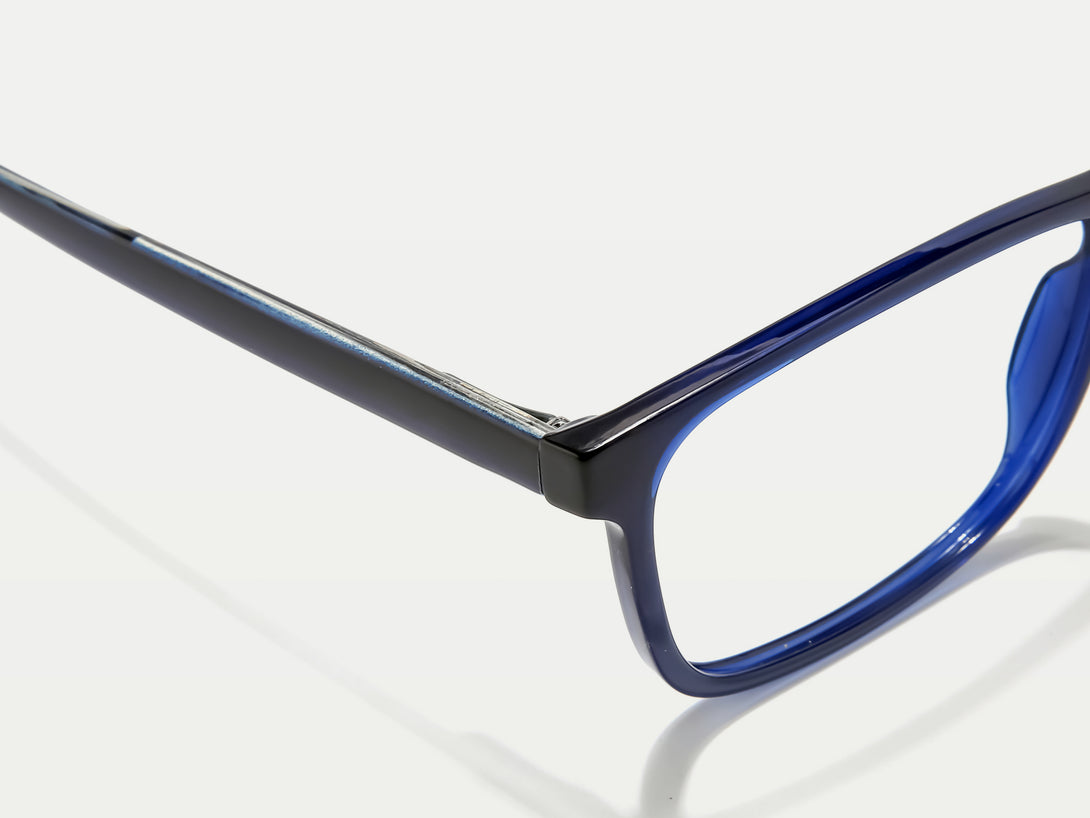 Stephen | Flexible Lightweight  Eco-friendly TR90 Rectangular Eyeglasses