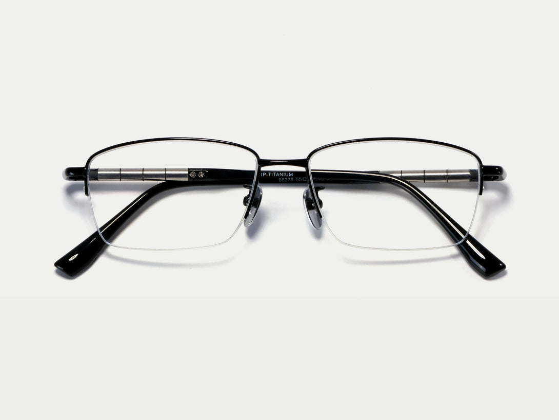 Bill | Semi-rimless Classic Titanium Glasses | ZanyLen 2024 New Arrival