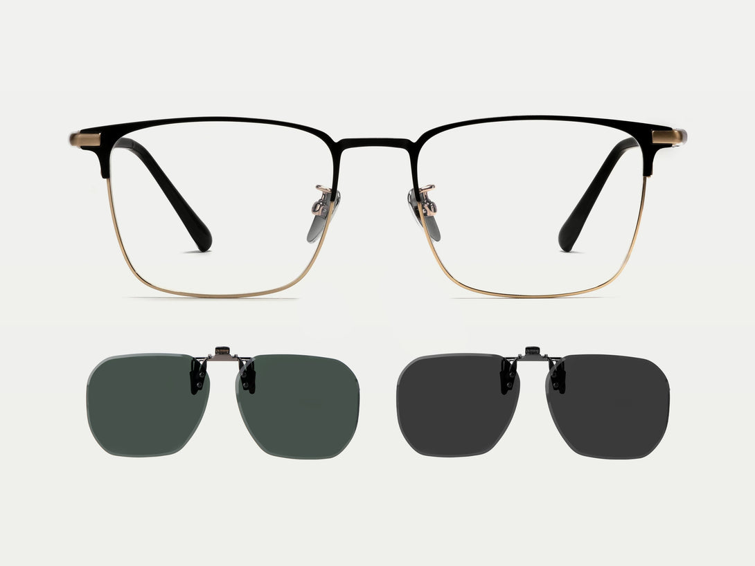 Simmons | Classic Flexible Titanium Eyeglasses | ZanyLen Fall New Arrival