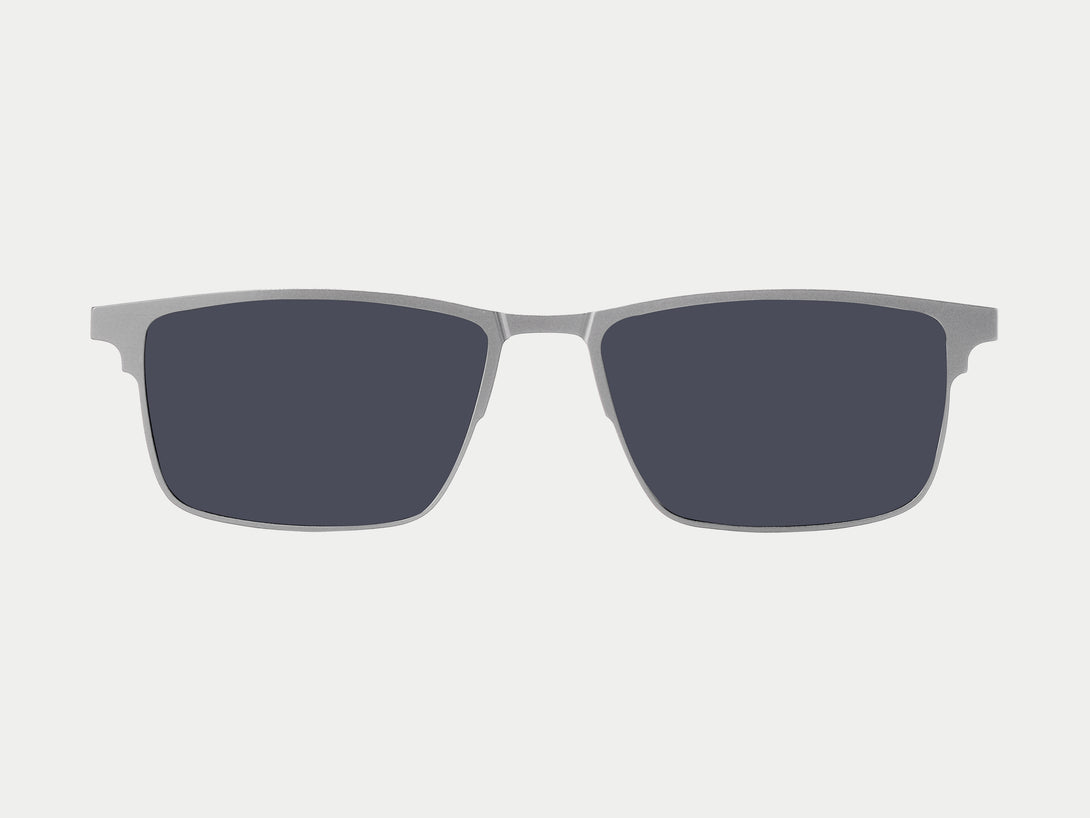 Jensen Magnetic Clip-on | Gunmetal Frame
