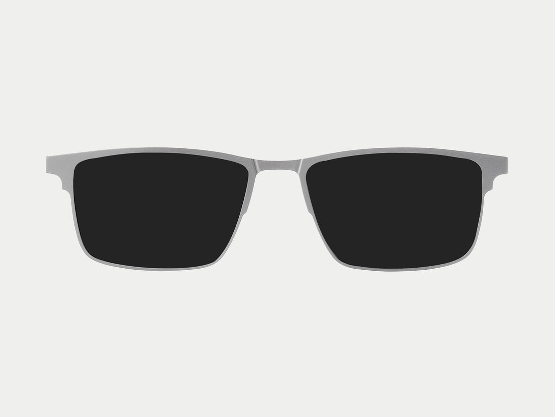 Jensen Magnetic Clip-on | Gunmetal Frame