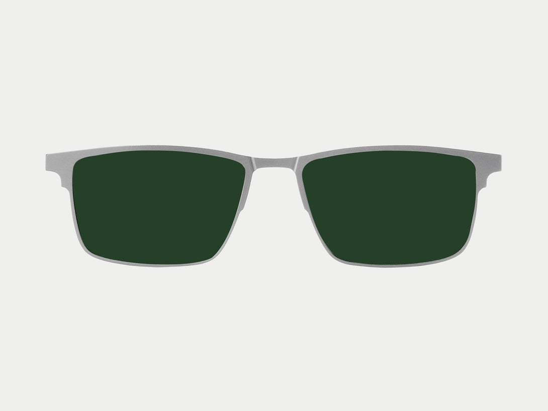 Jensen Magnetic Clip-on | Gunmetal Frame
