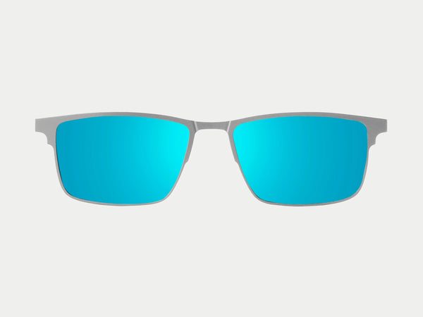 Color_Polarized Mirrored Blue Lens