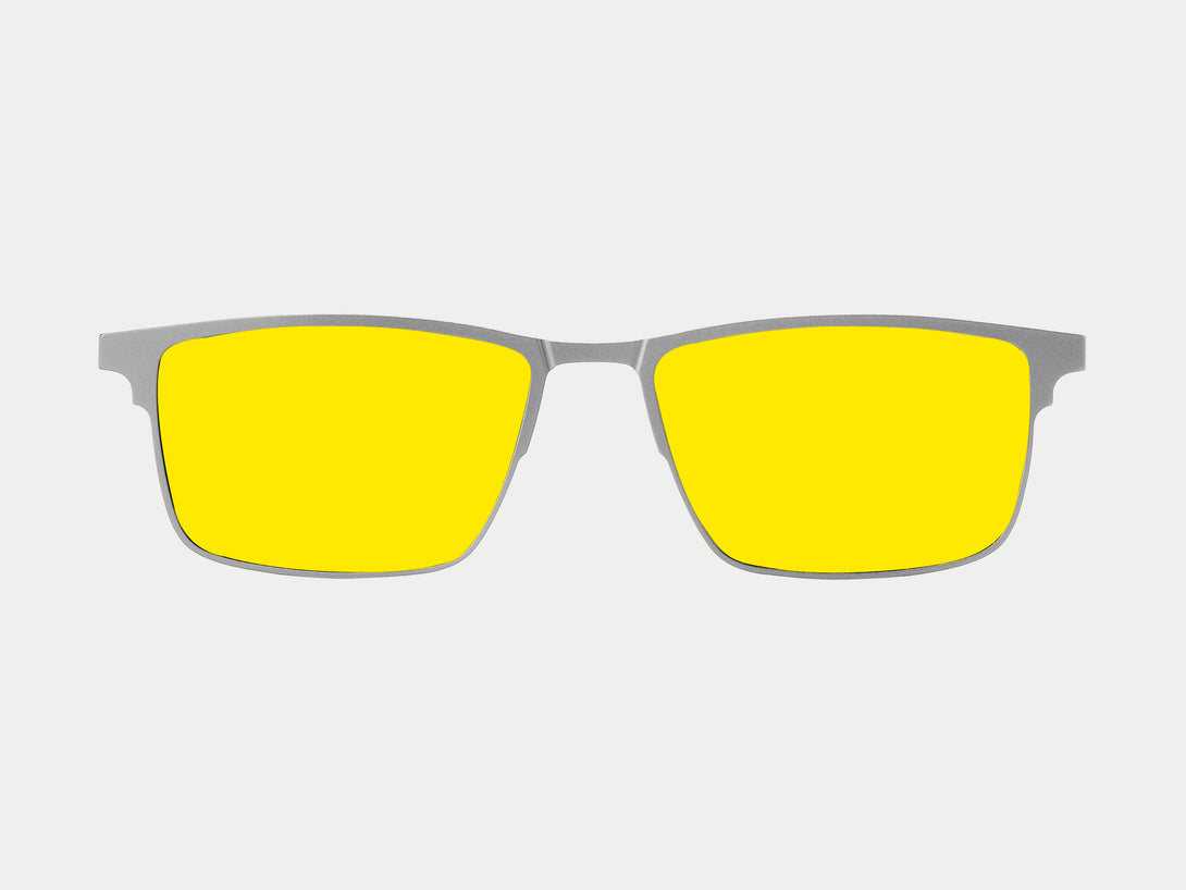 Jensen Magnetic Clip-on | Gunmetal Frame