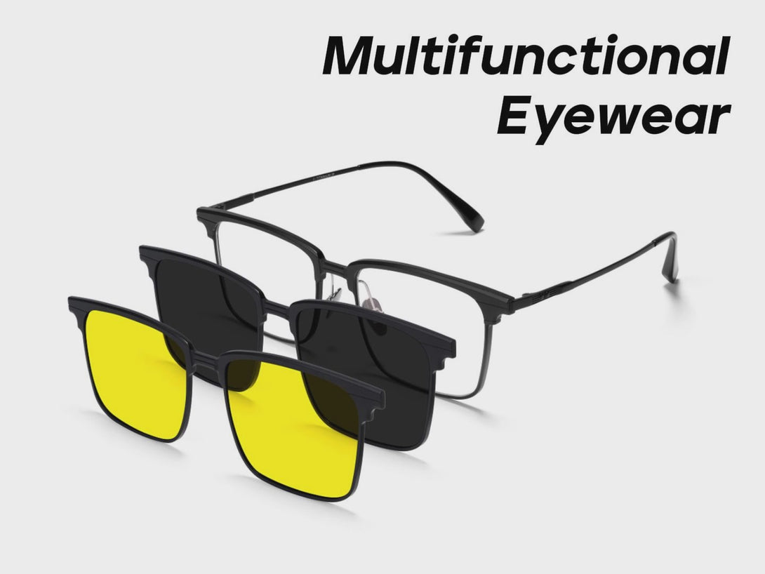 Eyeglasses with magnetic sunclips online