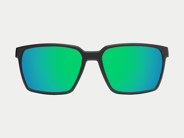 Color_Polarized Mirrored Green Lens