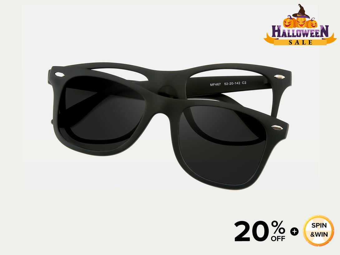 Chester | Magnetic Aviator Clip-on Eyeglasses Sunglasses | ZanyLen New