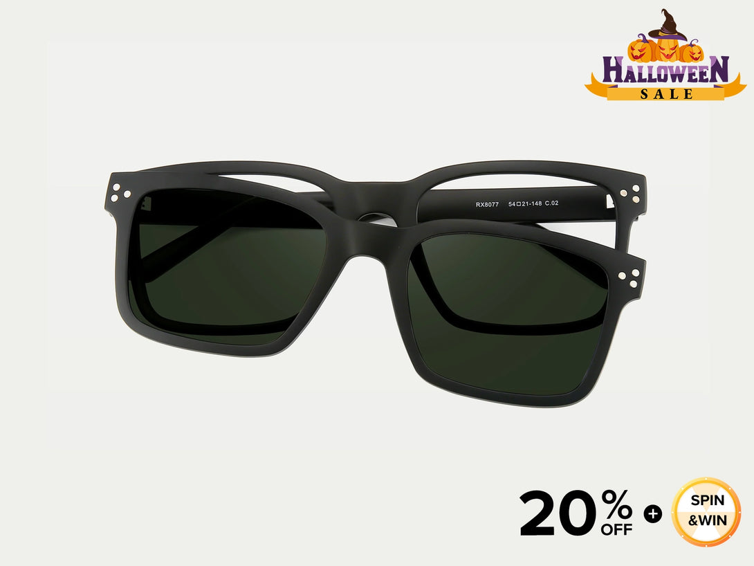 Joel | Stylish Magnetic Stylish Clip-on Eyeglasses Sunglasses | ZanyLen New