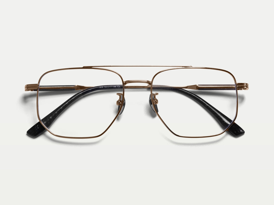 Brandon | Handmade Wooden Titanium Aviator Eyeglasses | ZanyLen New