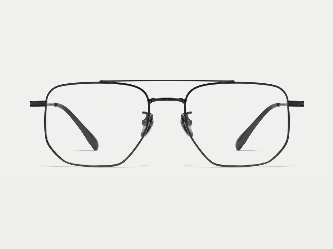 Brandon | Handmade Wooden Titanium Aviator Eyeglasses | ZanyLen New