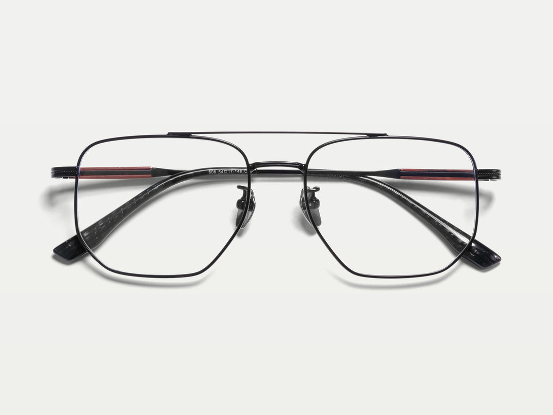 Brandon | Handmade Wooden Titanium Aviator Eyeglasses | ZanyLen New