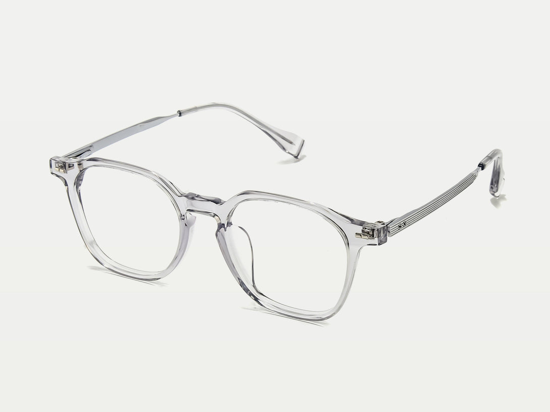 Alexander | Keyhole Geometric Acetate Eyeglasses | ZanyLen Men Eyewear