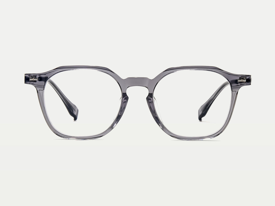 Alexander | Keyhole Geometric Acetate Eyeglasses | ZanyLen Men Eyewear