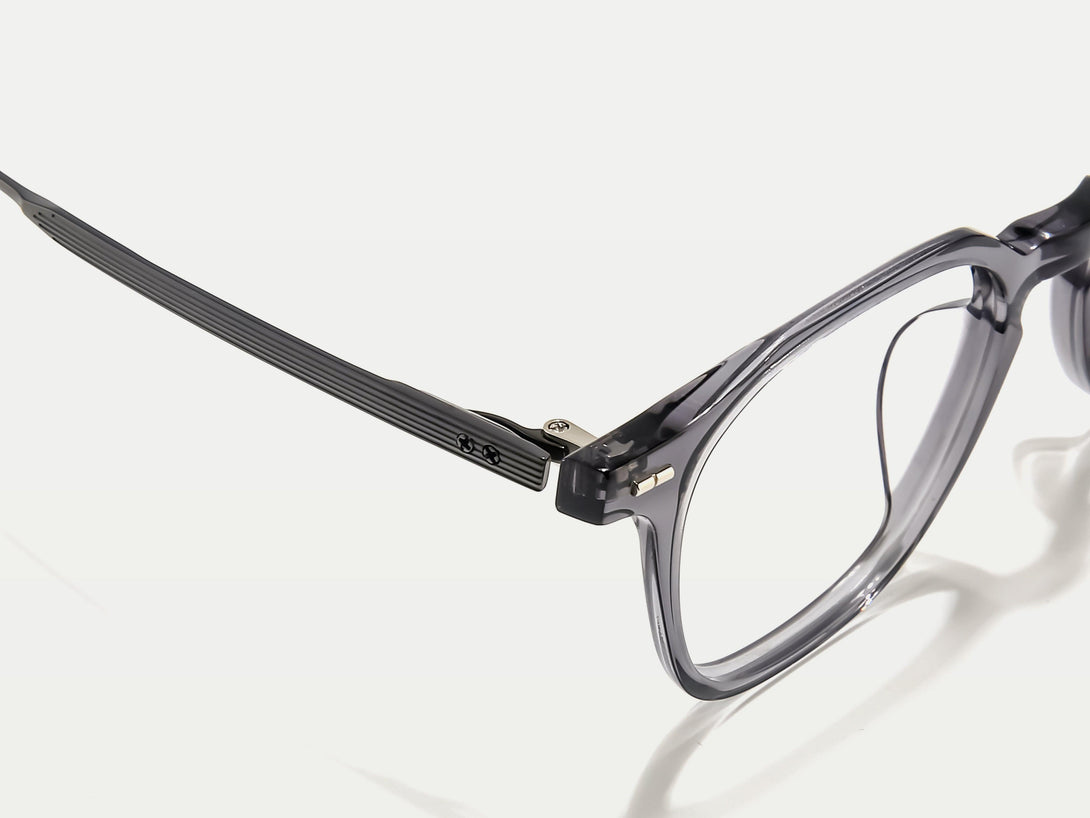Alexander | Keyhole Geometric Acetate Eyeglasses | ZanyLen Men Eyewear