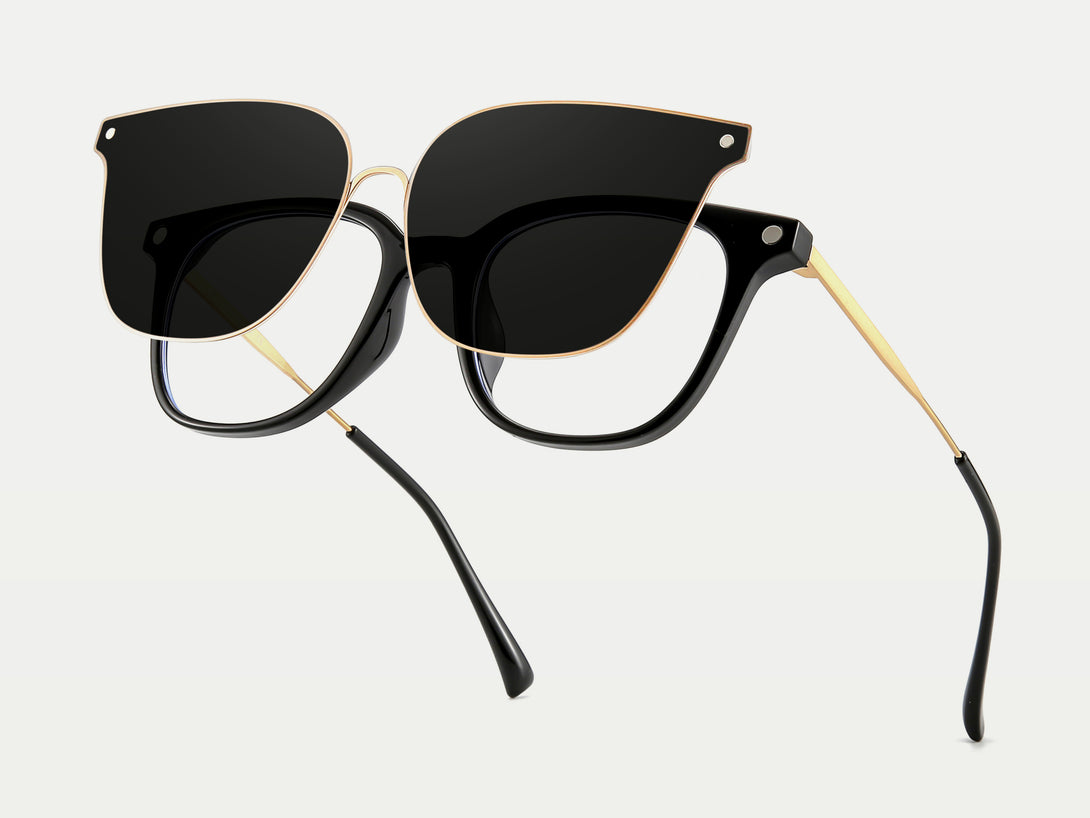 Andie | Magnetic Clip-on Eyeglasses Sunglasses | ZanyLen New
