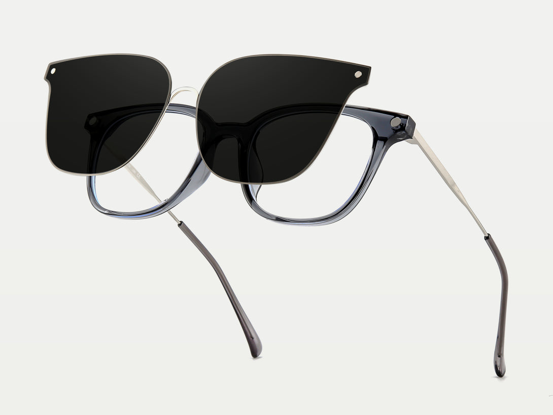 Andie | Magnetic Clip-on Eyeglasses Sunglasses | ZanyLen New
