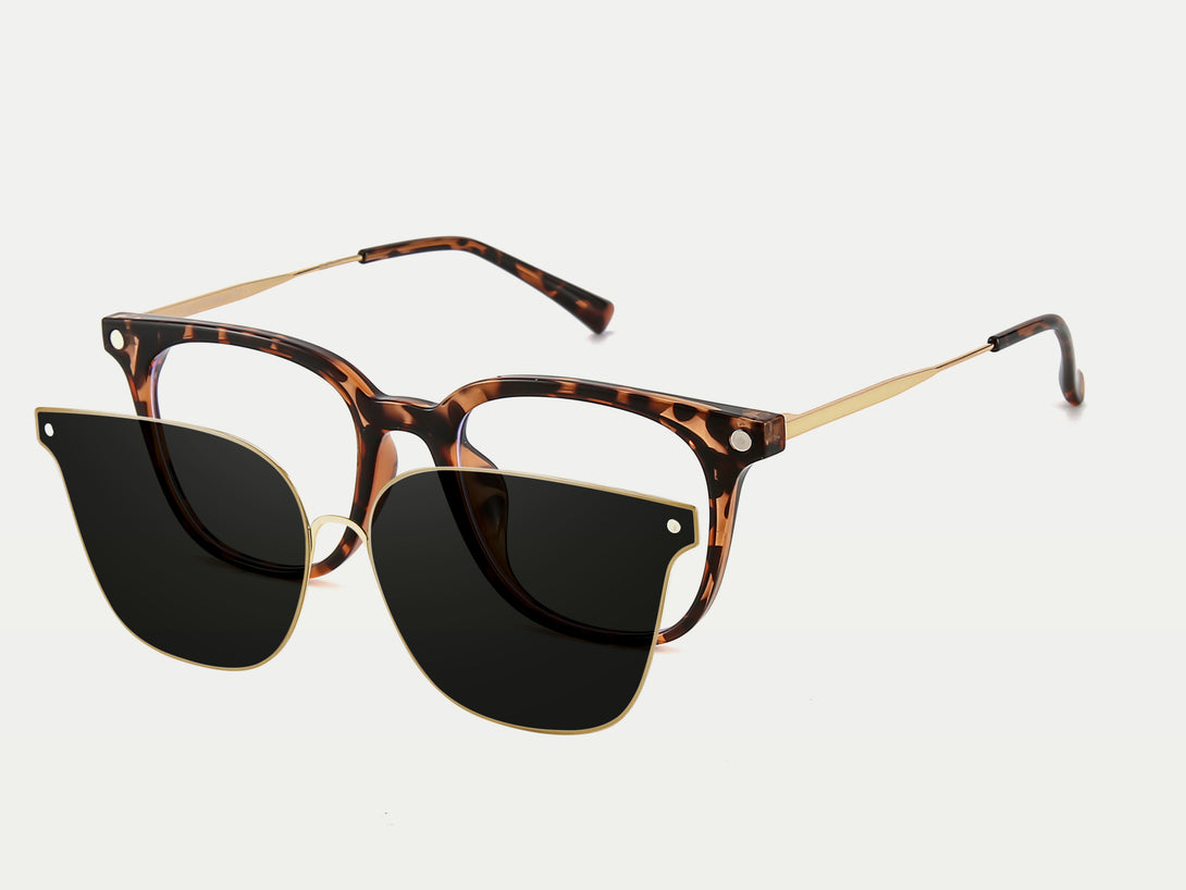 Andie | Magnetic Clip-on Eyeglasses Sunglasses | ZanyLen New