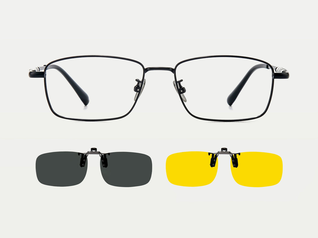 Benson | Classic Flexible Titanium Glasses | ZanyLen 2025 New Arrival