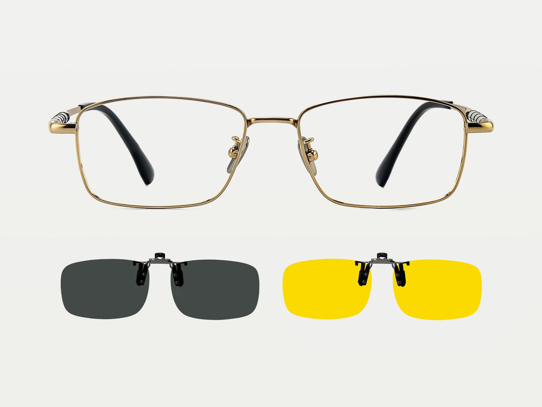Benson | Classic Flexible Titanium Glasses | ZanyLen 2025 New Arrival
