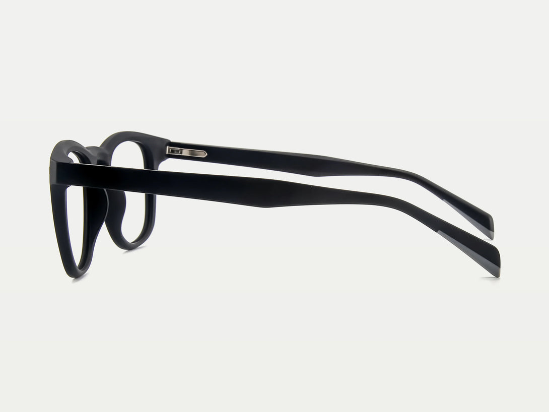 Elroy | Comfortable Keyhole Thick TR90 Eyeglasses | ZanyLen New