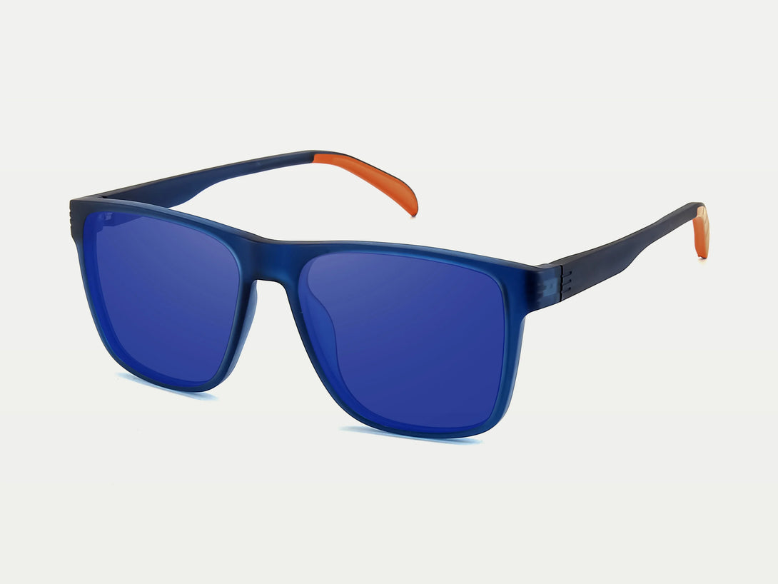 Eugene | Flexible TR90 Sporty Square Sunglasses | ZanyLen New