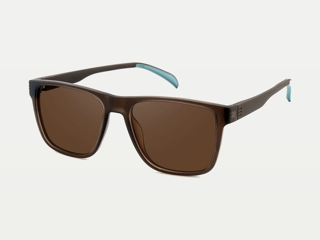 Eugene | Flexible TR90 Sporty Square Sunglasses | ZanyLen New