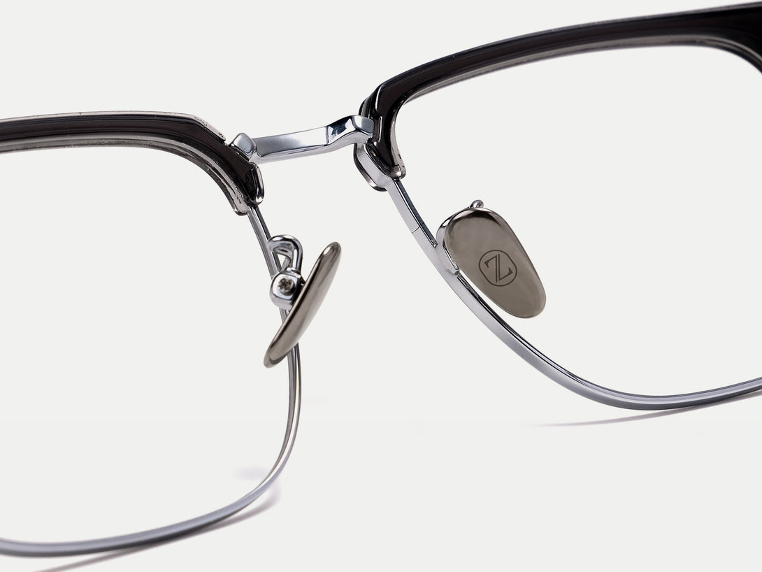 George | Browline Flip-up Magnetic Clip-on Glasses | ZanyLen New Arrival 2024