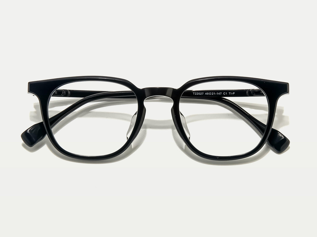 Joseph | Keyhole Square Acetate Eyeglasses | ZanyLen Men Eyewear