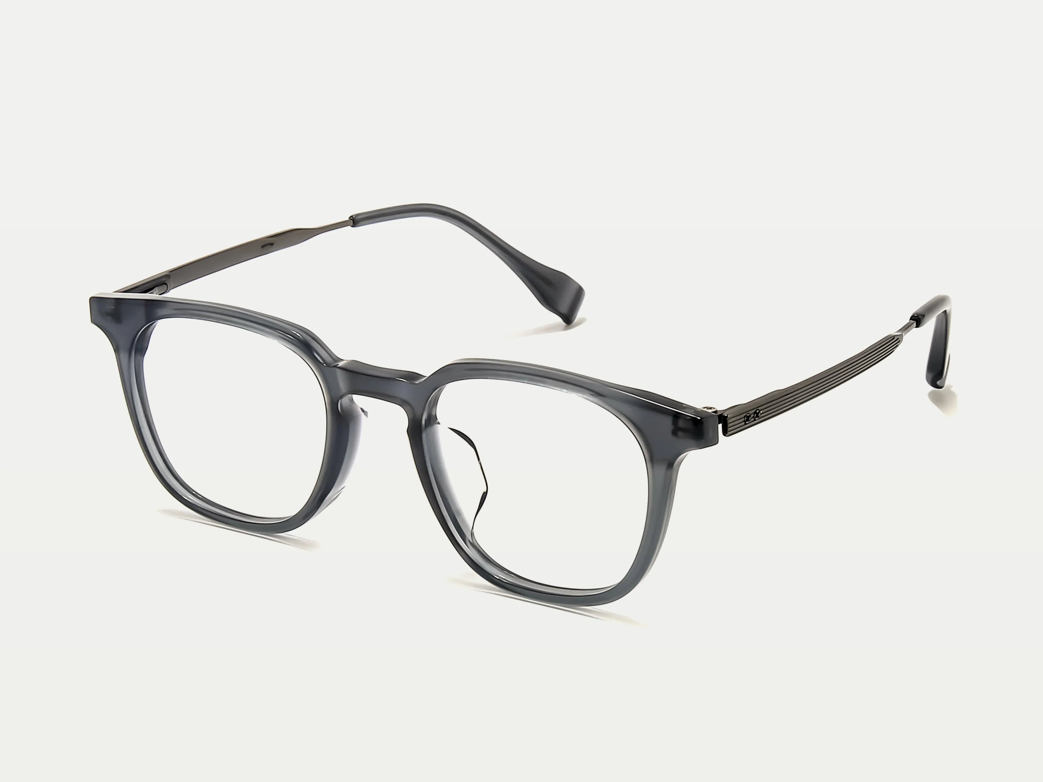 ZanyLen New Arrival Premium Men Keyhole Square Acetate Eyeglasses