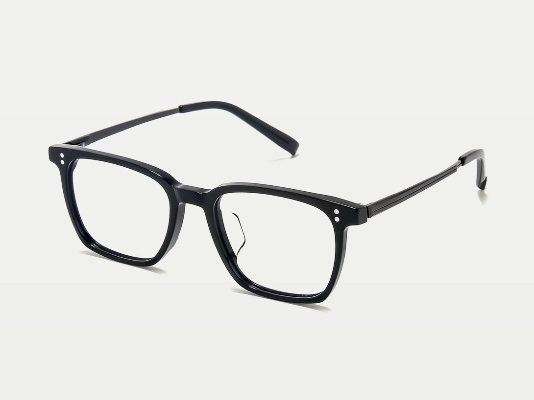 Justin | Casual Rectangular Acetate Eyeglasses | ZanyLen Men Eyewear