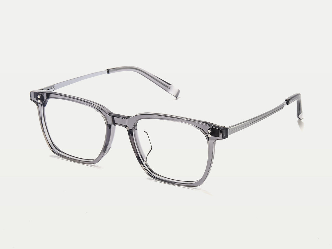 Justin | Casual Rectangular Acetate Eyeglasses | ZanyLen Men Eyewear