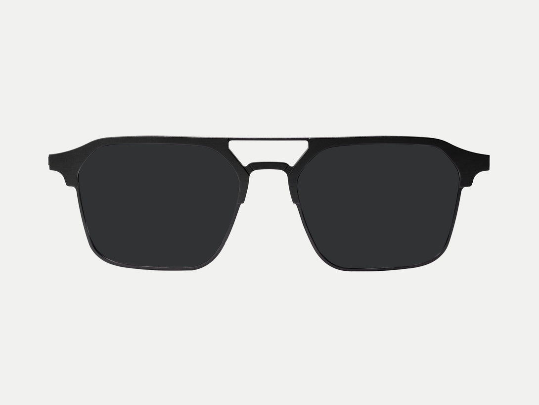 Michael Magnetic Clip-on | Black Frame