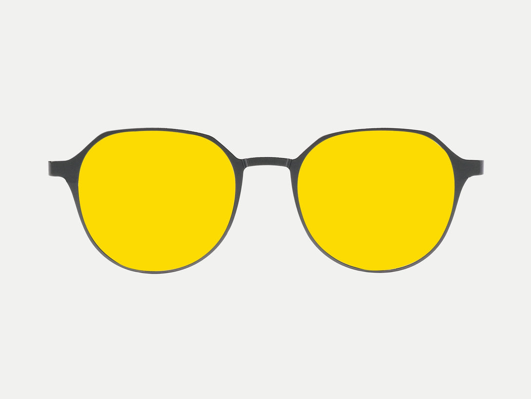 Calvin Magnetic Clip-on | Gunmetal Frame